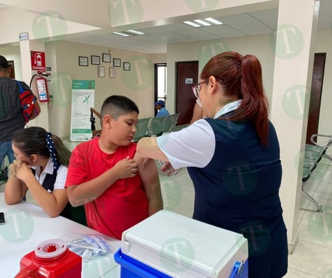 Vacunación masiva contra el sarampión en la región centro