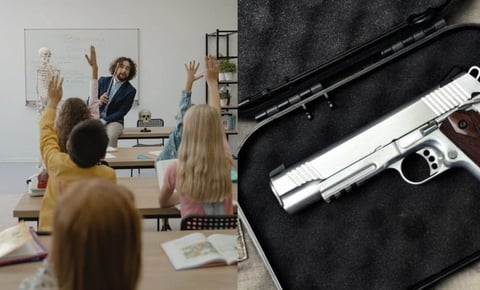Profesores de Tennessee podrían portar armas en las escuelas, tras aprobación de una ley