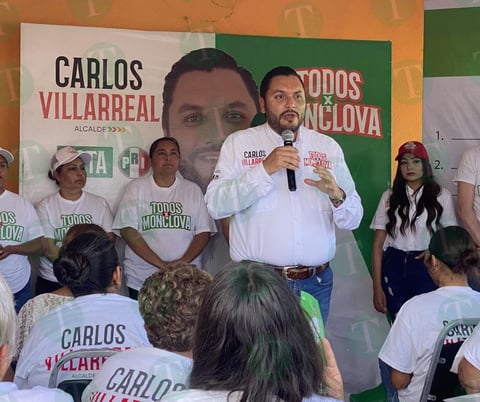 Carlos Villareal lanza propuestas a los vecinos del sur 