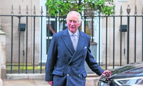 Rey Carlos III retomará el martes la actividad pública tras su tratamiento contra el cáncer