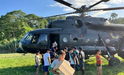 Hallan sin vida a las 8 personas que iban en helicóptero militar accidentado en Ecuador