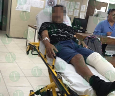 Obrero de AHMSA sale de hospital tras accidente provocado por conductor ebrio