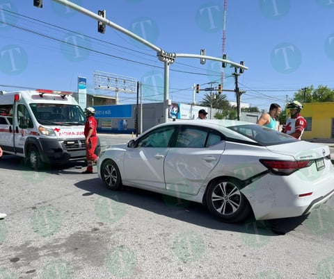 Mayúscula colisión en Bulevar Juárez y Avenida Tecnológico