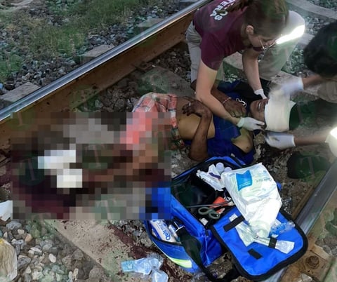 Joven migrante pierde la vida tras ser mutilado por el tren en ciudad Frontera 