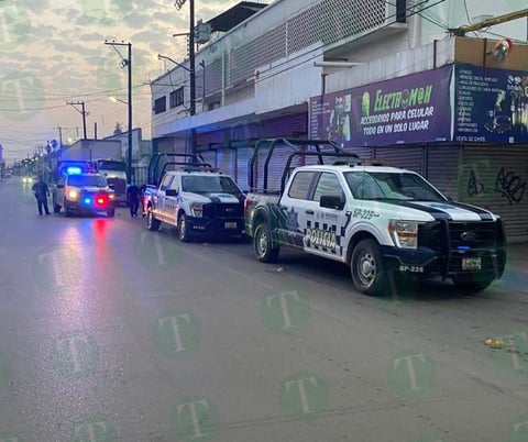 Despliegue policial en Merco Hidalgo tras activarse la alarma antirrobos