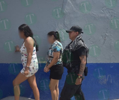 Dos mujeres fueron arrestadas tras riña en la colonia Miguel Hidalgo de Monclova