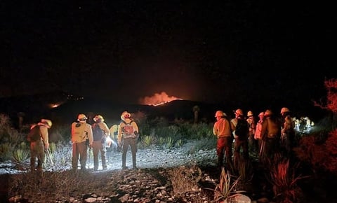 Asciende a 250 hectáreas afectadas por incendio forestal en el sur de Nuevo León