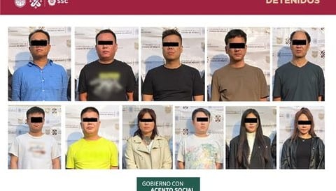 Detienen a 11 chinos durante cateo en inmueble de CDMX relacionado con explotación sexual