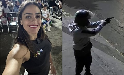 Captan en video momento exacto del ataque armado a la candidata a alcaldía Cuauhtémoc