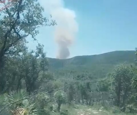 Tania Flores en la grilla, y la Sierra de Santa Rosa se incendia