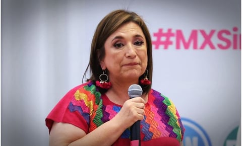 INE ordena retirar acusación de "narcopartido" de Xóchitl Gálvez contra Morena en debate presidencial