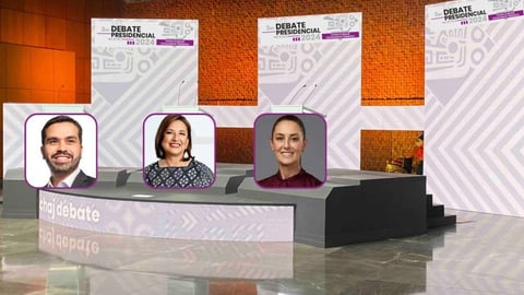 Tercer debate Presidencial: El encuentro entre Claudia Sheinbaum, Xóchitl Gálvez y Jorge Álvarez Máynez