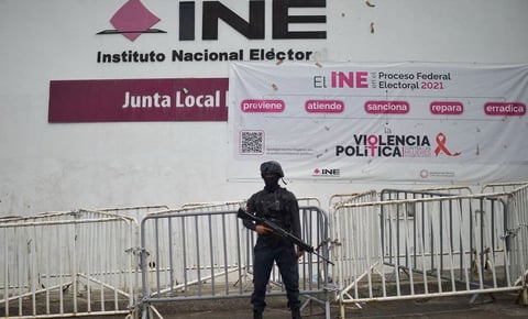INE y gobierno buscan atenuar inseguridad para que ciudadanos salgan a votar el 2 de junio
