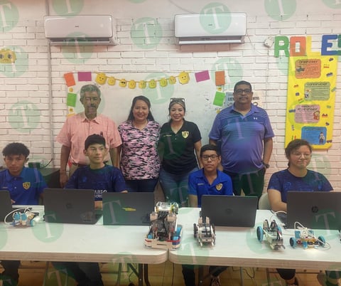 Alumnos del Aula Lego representarán a México en concurso internacional de robótica 