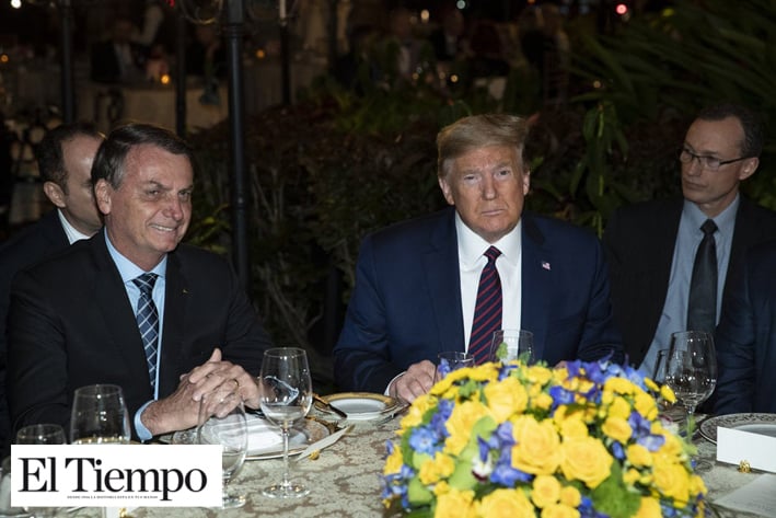 Dialogan Trump y Bolsonaro sobre acuerdo comercial, situación venezolana y Huawei
