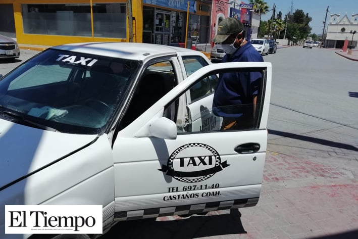 Obligan a taxistas a pagar  500 pesos diarios de renta