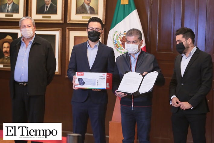 Coahuila recibe equipo de  detección de temperatura