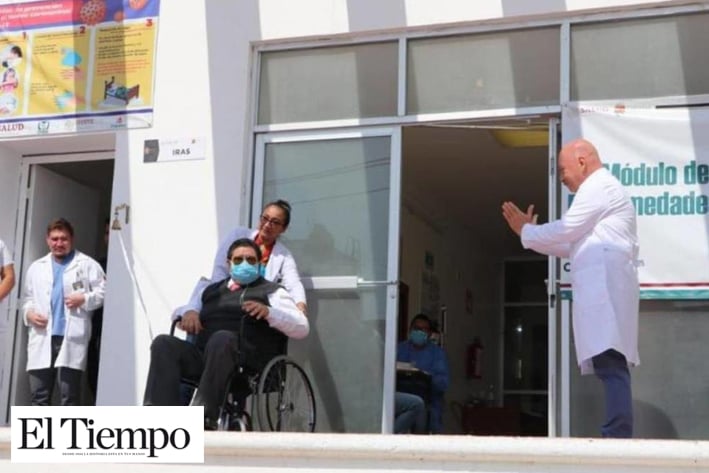 Dan de alta a primer paciente internado por COVID-19 en Chiapas