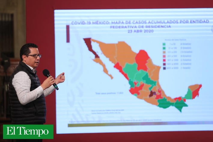 México supera los mil muertos por Covid-19; van 11,633 contagios