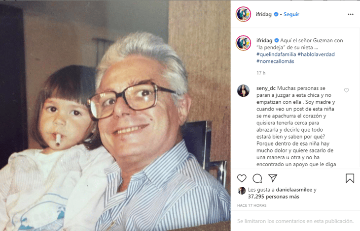 Enrique Guzmán estalla contra Frida Sofía y ella responde con foto