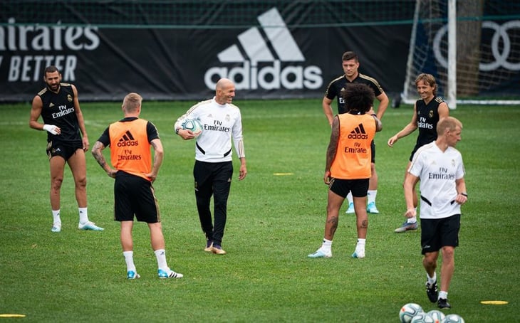 Jugadores del Real Madrid regresan a los entrenamientos