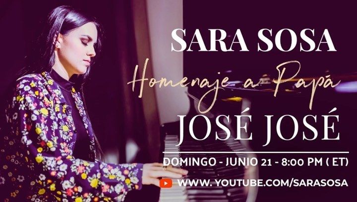 'Sarita' anuncia homenaje a José José