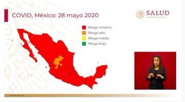 México se prepara para Nueva Normalidad con 31 estados en semáforo rojo