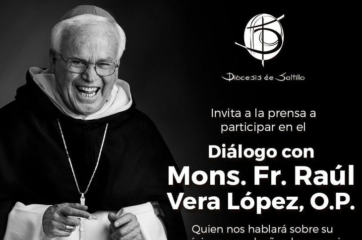 Obispo Raúl Vera López presentará su renuncia 