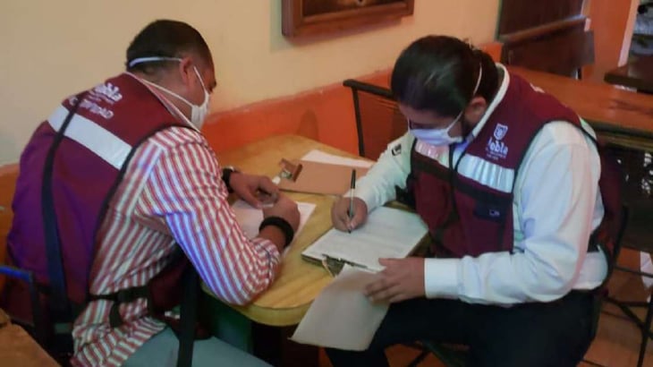 Clausuran 54 negocios en Puebla por incumplir medidas contra Covid-19
