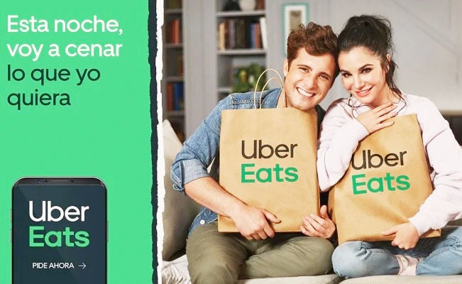 Diego Boneta y Martha Higareda se suman a la campaña de UBER EATS