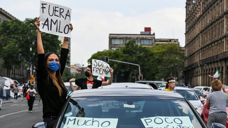 Protestarán contra AMLO en 115 ciudades este fin de semana