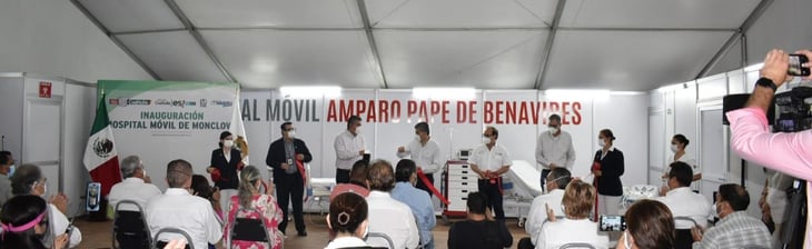 Inaugura MARS hospital móvil Amparo Pape 