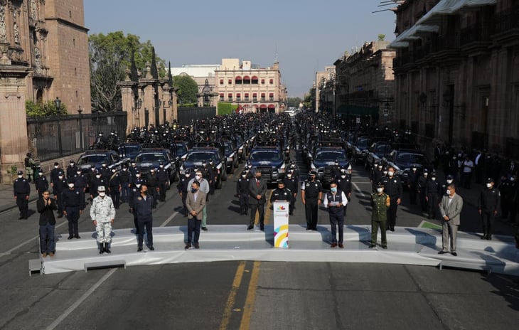 Michoacán refuerza la seguridad pública