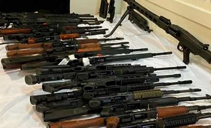 Decomisan 54 rifles y más de 28 mil cartuchos en Tamaulipas