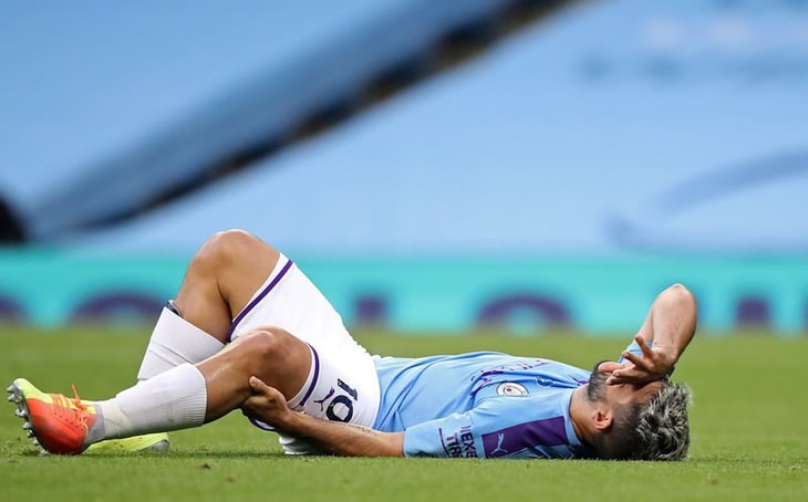 Manchester City pierde al 'Kun' Agüero; será operado