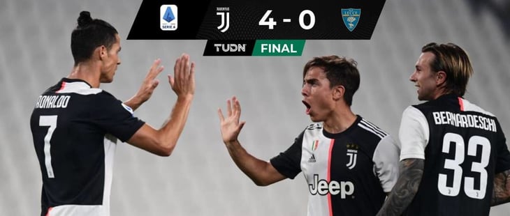 Amplio triunfo de la Juventus