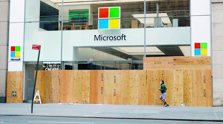 Anuncia Microsoft el cierre permanente de todas sus tiendas físicas