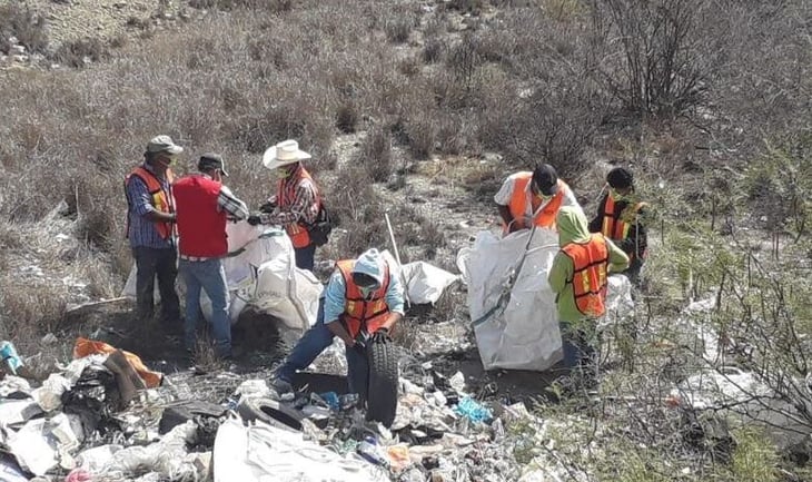 Promueven carreteras limpias en Coahuila