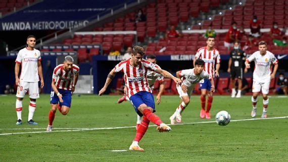  Atlético de Madrid golea al Mallorca