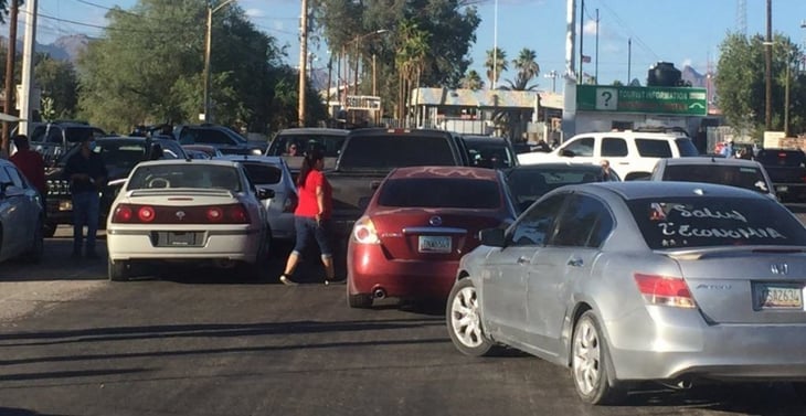 Residentes de Sonora bloquean paso en frontera por temor a contagios