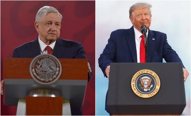 Obrador dice que Trump respeta a mexicanos... él arremete contra migrantes