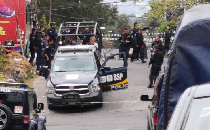 Balacera deja a tres muertos y tres detenidos en CDMX