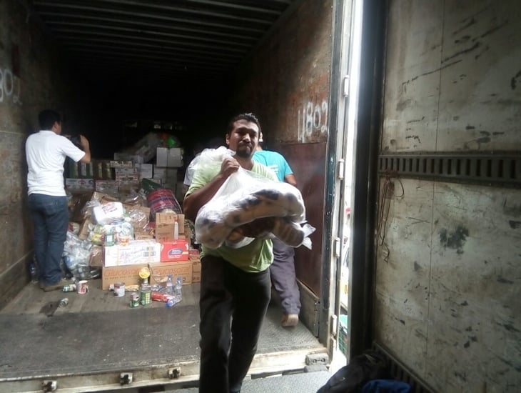 Donan 10 toneladas de ayuda para damnificados de sismo en Oaxaca
