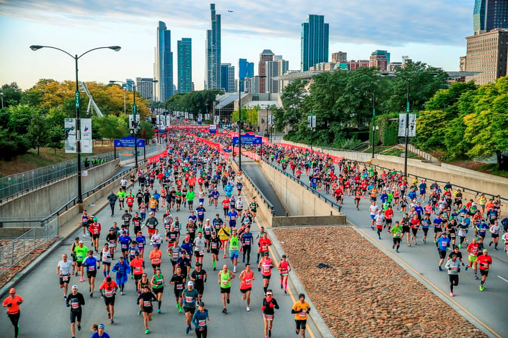 Cancelan el maratón de Chicago