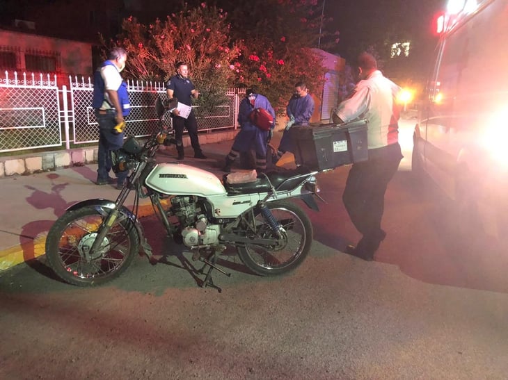 Derrapa motociclista en Monclova