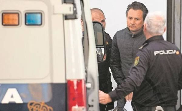 Lozoya sale de prisión española hacia México