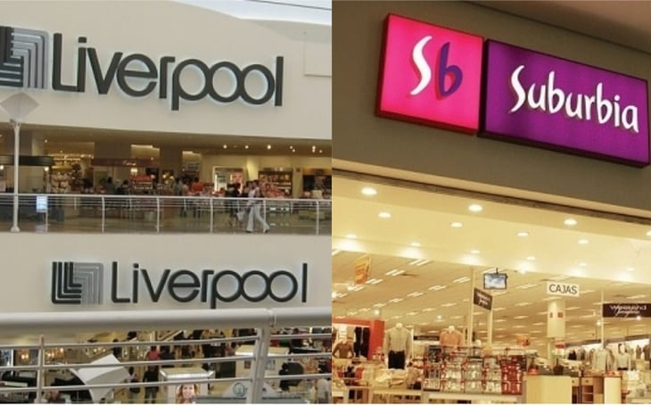 Se desploman ventas de Liverpool y Suburbia en segundo trimestre por Covid-19