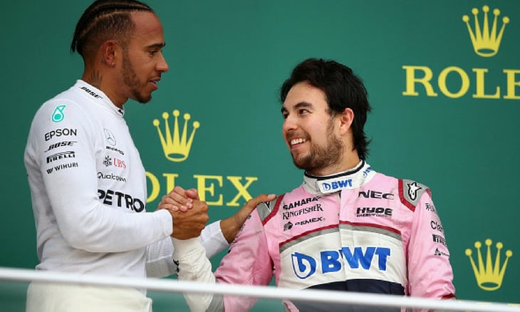 Sergio 'Checo' Pérez saldrá cuarto en GP Hungría; Hamilton se lleva la pole