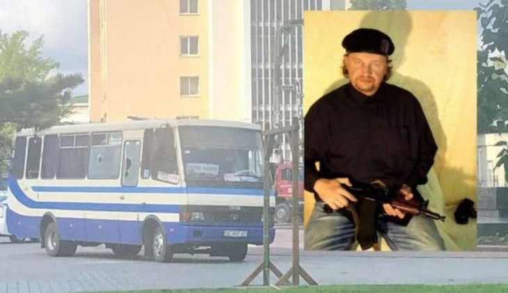 Un hombre con explosivos secuestra en Ucrania autobús con unas 20 personas