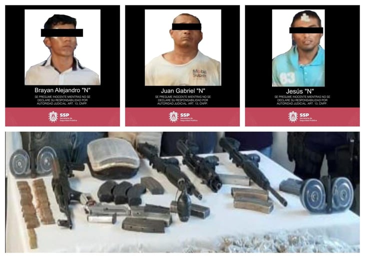 Detienen a 6 presuntos integrantes del CJNG en Veracruz